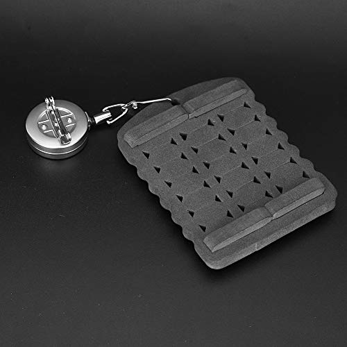 Fish Hook Storage Foam with Expansion Buckle Fly Fishing Bait Hanging Board Accessory
