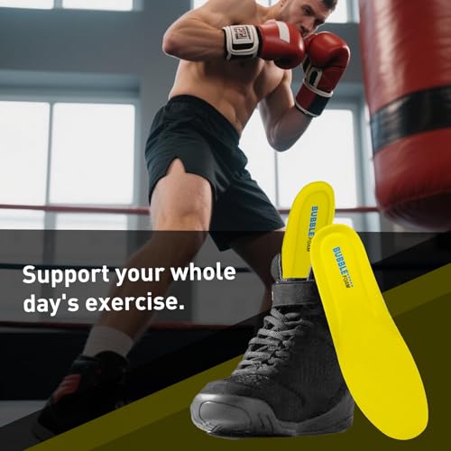 Insoles for Boxing Men's Shoes, Replacement Footwear Inserts for Inserts Comfortable Light-Weight to Help Reduce Fatigue Cushion Shock Absorbing (Men 9) - size: M9