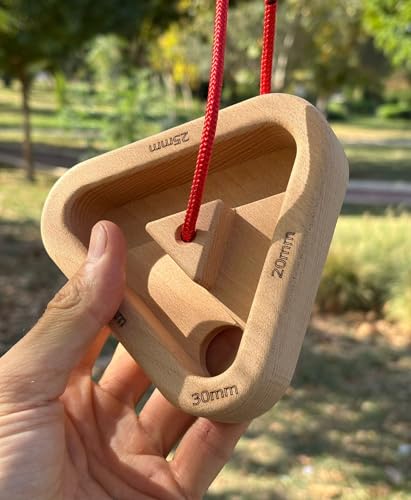 Portable Climbing Training Hangboard Fingerboard | GoBoard | Equipment for Fingers and Grip Strength