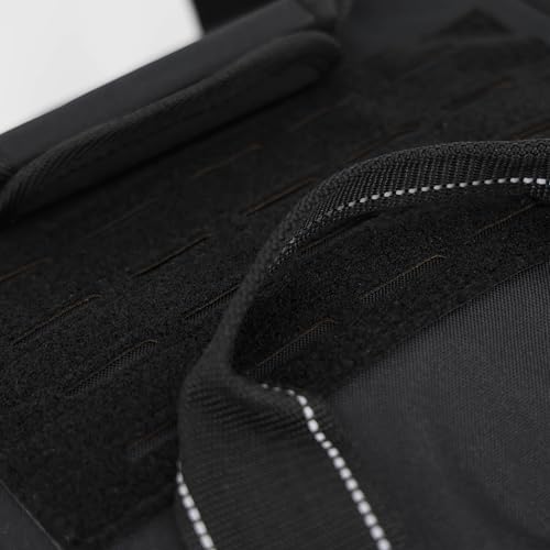 Lightning X Customizable Large EMT Medic First Responder EMS Trauma Jump Bag w/Embroidered Name - BLACK - color: Black