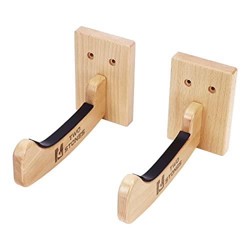 TWO STONES Surfboard Racks for The Wall, Surfboard Rack Hanger Works as a Shortboard, Skimboard & Longboard Hanger or Stand Indoor or Outdoor