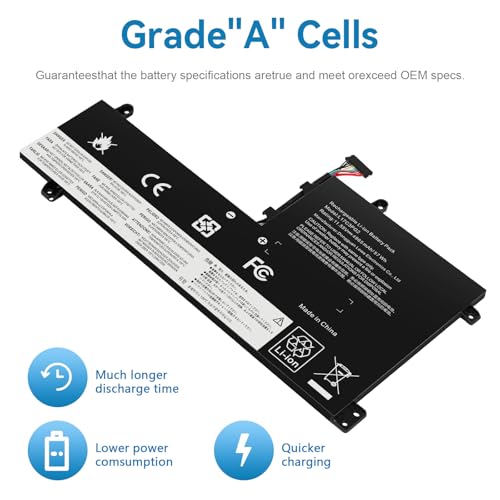 ASUNCELL L17M3PG2 Laptop Battery Compatible with Lenovo Legion Y7000-2019 Y7000P-1060 Y530-15ICH-1060 Y540-15IRH Y540-17lRH Series L17C3PG2 5B10Q88555 5B10Q88559 11.52V 57Wh 4955mAh Ultra-Long Line - size: L17M3PG2 11.18 × 5.59 × 0.67 in
