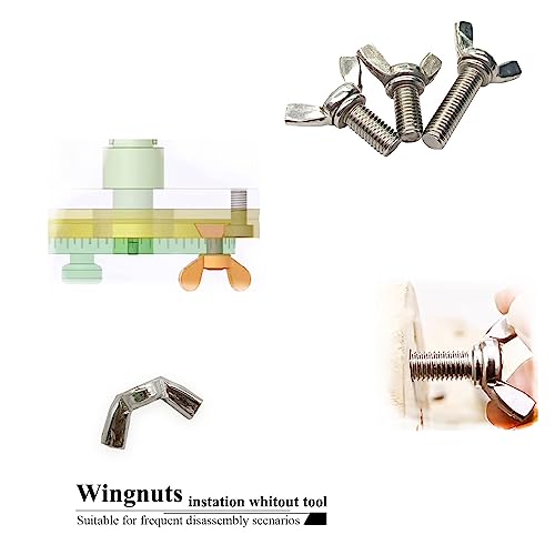 40 PCS 3/16-24 Inch Wingnuts, Quality Carbon Steel Wing Nuts Zinc Plated Fasteners Parts Butterfly Nut, Hand Twist Tighten Hardware Nuts Butterfly Wing-Nut 3/16-24” Assorted Kit - size: 3/16"-24 - Carbon Steel - 40 Pcs