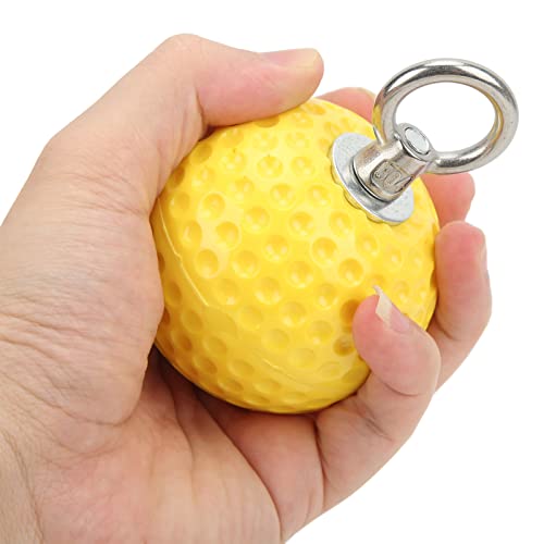 Pull Up Ball Grips, Anti Slip Climbing Pull Up Balls for Forearm Grip Strength Training, PU and Steel Hand Grip Exerciser with Carrying Bag for Gym Rock Climbing Athletes - size: 97mm model