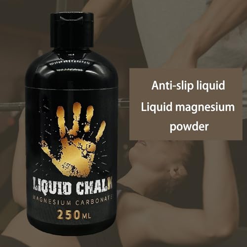 Liquid Chalks Gym Grip Enhancer Quick Drying Long Lasting Gel Body Bouldering Antislip Fluid Easy to Use Grip Enhancer - color: 250ml