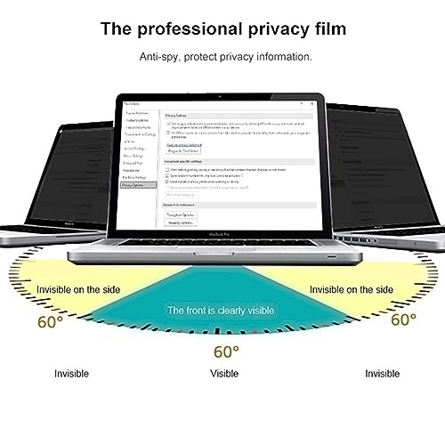 Magnetic Privacy Screen, 11.6-27 Inch Removable Laptop Privacy Filter, Anti-Glare (27inch/59.8x33.7CM) - size: 27inch/59.8x33.7CM