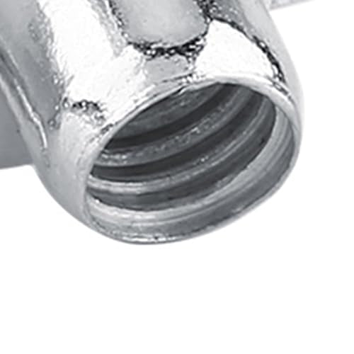 50pcs T Nuts,Zinc Plated Carbon Steel 4-Pronged Tee Nut for Wood, Rock Climbing Holds, Furniture (M4 (50 Pieces/Package)) - size: M4 (50 pieces/package)