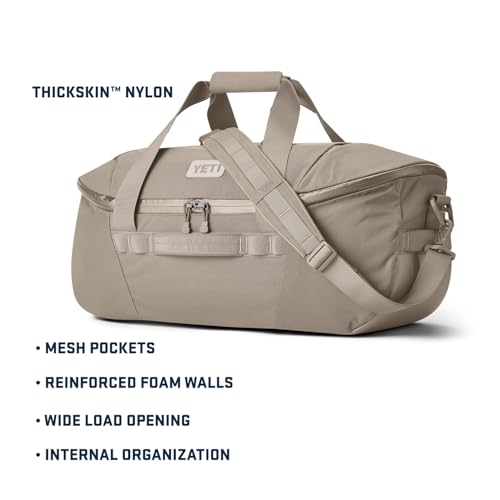 YETI Crossroads Duffel Bag - color: Cape Dark Taupe, size: 60L