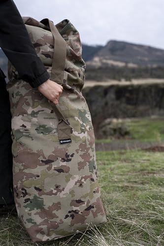 Stansport Deluxe Duffel Bag with Shoulder Strap - color: Camo, size: 42" X 12" X 12"