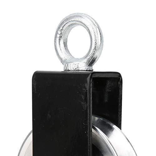 Fitness Equipment Bracket Stainless Steel Pulley Mute Hanging Wheel DIY Accessory