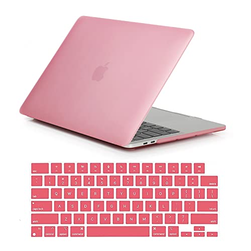 Se7enline for MacBook Pro 14 inch Case 2026-2021 M5 M4 M3 M2,Pink | 2 in 1 Matte Hard Shell Laptop Case with Keyboard Cover Anti-Scratch Heat Dissipation Full Port Access Slim Lightweight - color: Pink