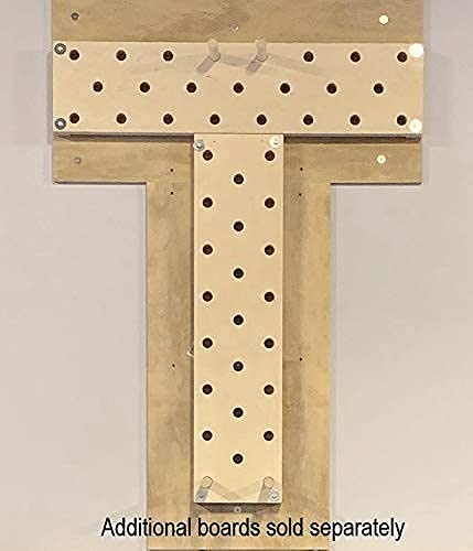 12"x48" Climbing Pegboard, Custom Engraving Options Climbing peg Board, MMA Training, Ninja Warrior, Strength Training