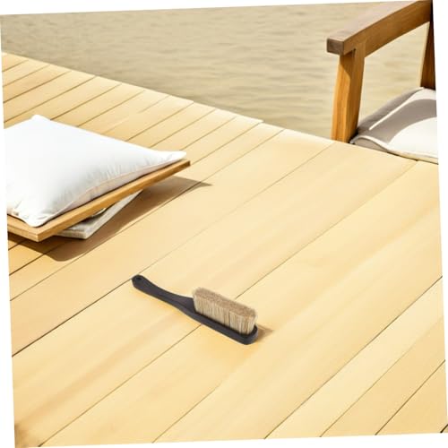 KESYOO Rock Climbing Chalk Brush Boar Hair Bristles Ergonomic Wood Handle Efficient Chalk and Dirt Removal Natural Rock Holds Lengthy Climbs