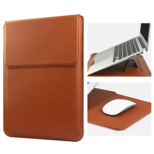 HoYiXi 13 Inch Laptop Sleeve Case Bag Compatible with MacBook Neo 2026/MacBook Air 13 M1 M2 2022-2018/MacBook Pro 13 M2 2022-2016/Surface Pro 8 2021/Surface Go 3 13-13.6'' Dell HP ASUS Acer PC, Brown - color: Brown, size: 13-13.3 in