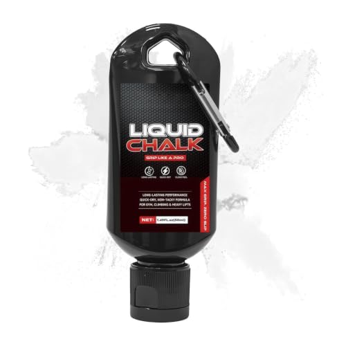 Liquid Chalk 50ml Gymnastics Grip Support | Rock Climbing Chalk for Men Women Powerlifters Weightlifters Athletes Gymnasts Trainers Competitors Gym Studio Bouldering
