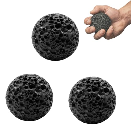 Portable Hand Exercise Ball Round Stone Hand Grip Ball for Rock Climbing Grip Strength and Sweat Reduction Enduring None Sweat Rock Climbing Trainer - color: 5cm