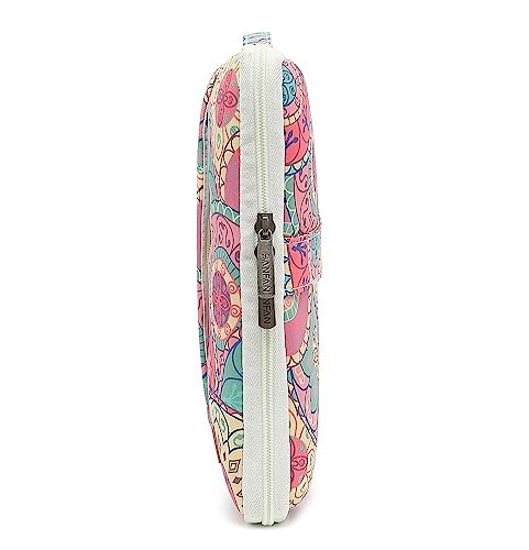 360° Protective Laptop Sleeve Case Bag with 2 Pockets,Handle and Luggage Strap for iPad 12.9 inch,MacBook Pro Air 13" and 12.5 inch-13.3 inch Screen Laptop (Bandanna) - color: Bandanna, size: 12.5 inch-13.5 inch