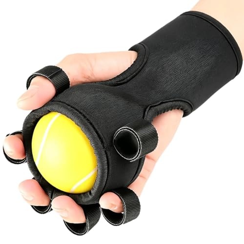 Hand Exercise Balls Grip Muscle Trainer Ball | Finger Exercise Tool for Workout Outdoor Weightlifting Rock Climbing Home Fitness Gym Office - color: Yellow
