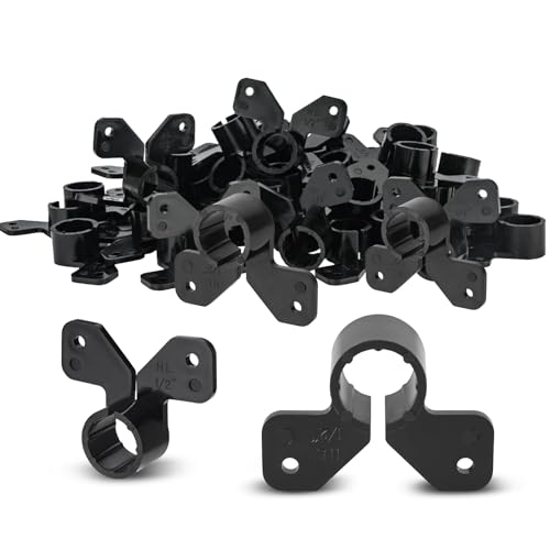 50 Piece EFIELD 1/2-inch Suspension Pipe Clamps For Pex, Copper, CPVC Pipe | PPSU1807060(50) - size: 1/2''-P50, style: Suspension