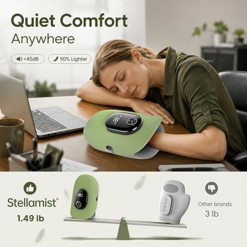 Hand Massager with Heat and Compression, Finger Stretch&Knuckle Stretching, 4 Massage & 5 Compression & 3 Temperatures Modes, Gifts for Women Men (Green) - color: Green26