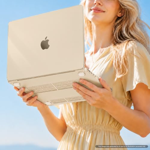 MOSISO Compatible with MacBook Air 13 inch Case M5 2026 M4 M3 M2 2025-2022 | A3449 A3240 A3113 A2681, Hard Shell&Keyboard Cover&Screen Film&Pouch for MacBook Air 13.6 inch Case, Crystal Starlight - color: Crystal Starlight