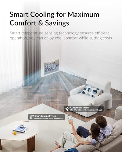 2026 Super Quiet Register Booster Fan for 6" x 10" Register Holes, Smart Register Vent with Dual Intelligent Thermostat and WiFi App Control, Heating Cooling AC Vent Fan (SN) - color: Satin Nickel, size: 6" x 10"