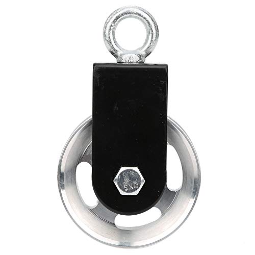 Fitness Equipment Bracket Stainless Steel Pulley Mute Hanging Wheel DIY Accessory