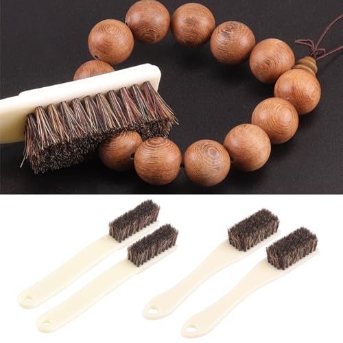 2pcs Climbing and Bouldering Brush Long Handle Firm BouClder Cleans Tool Easy Use Firm - color: Brown Large