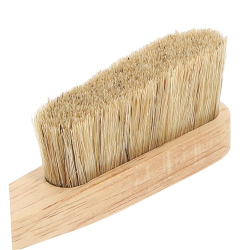 Toyvian Thick Boars Hair Bristles Mountaineering Cleaning Brush for Climbing Bouldering Nonabrasive Wire Brush for Indoor Rock Climbing