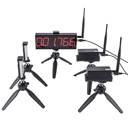 Single Training Version Wireless Laser Timer Skating Track and Field Running for Sprints Bike Motorcycle Racing Infrared Induction Timing