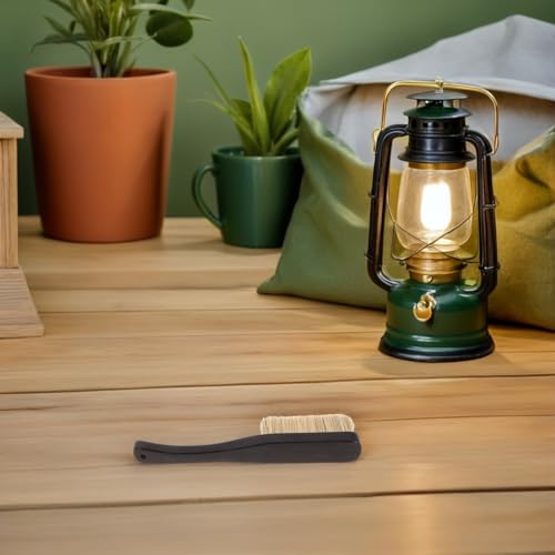 Wooden Rock Climbing Brush with Boar Hair Bristles and Ergonomic Wood Handle for Excellent Grip and Reducing Hand Fatigue, for Bouldering and Workouts