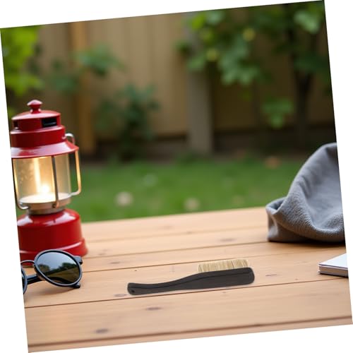 KESYOO Rock Climbing Chalk Brush Boar Hair Bristles Ergonomic Wood Handle Efficient Chalk and Dirt Removal Natural Rock Holds Lengthy Climbs