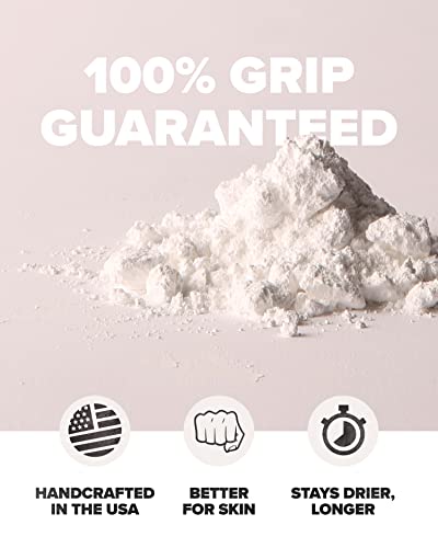 Friction Labs Premium Loose Climbing Chalk | High-Performance Hand Chalk with Superior Grip for Bouldering, Climbing, Long Lasting & Skin Friendly Powdered Chalk - size: 2.5 oz/70.8 g - Loose Chalk, style: Chunky Texture - Gorilla Grip