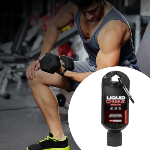 Liquid Gym Chalk 50ml Weightlifting Grip Support | Rock Climbing Chalk for Men Women Powerlifters Weightlifters Athletes Gymnasts Trainers Competitors Gym Studio Bouldering