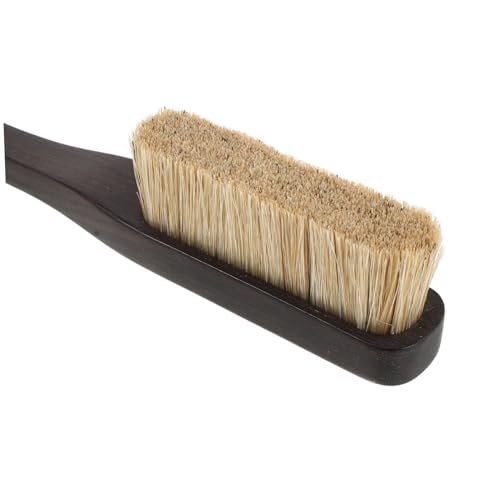 Abaodam Outdoor Climbing Chalk Brush Reduces Hand Fatigue with Wooden Handle and Fine Boar Hair Bristles, Efficiently Removes Chalk and Dirt for Natural Surfaces and Grips