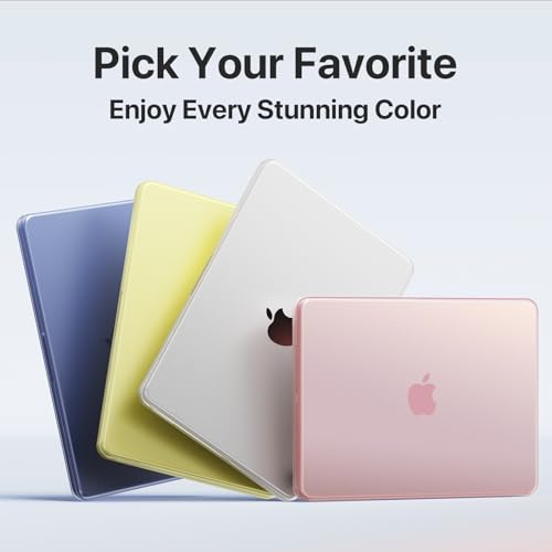 Soonjet for MacBook Neo 13 inch Case 2026 A3404 Hard Shell + Keyboard Cover | Clear Matte, Anti Scratch & Fingerprint, Protective Mac Laptop Cover, Thin & Lightweight, Sturdy & Durable Premium Plastic - color: Frost Clear