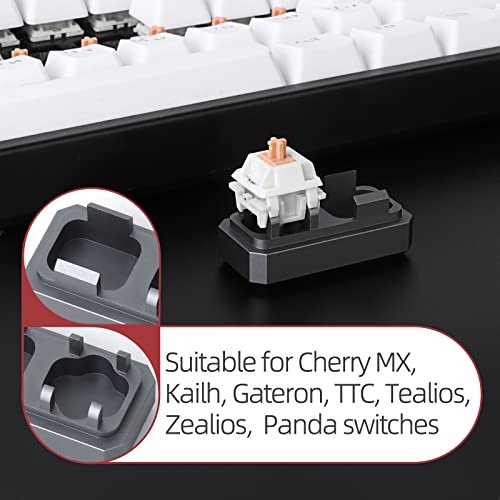 RUNJRX Keyboard Lube Kit GPL 205G0 0.53oz/15g for Mechanical Keyboard Lube, Switch Opener for MX Kailh,Keyboard Tools with Keycap Puller - style: Lube Kit-C