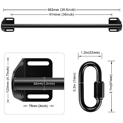 SELEWARE Pull Up Ball, Climbing Grip Attachment for Strength Training | Non-Slip Design Improves Grip Strength, Targets Forearms and Hands, Fits Chin Ups, Kettlebells and Resistance Workouts