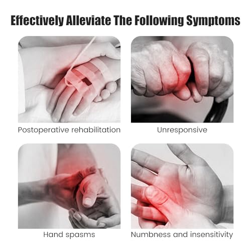 Rehabilitation Robot Gloves for Stroke Recovery Hemiplegia Finger Hand Function Rehabilitation Therapy Arthriti Glove (Right Hand, S) - size: Right Hand S
