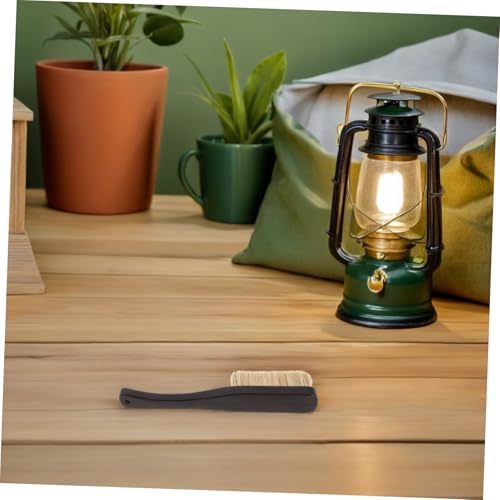 Abaodam Outdoor Climbing Chalk Brush Reduces Hand Fatigue with Wooden Handle and Fine Boar Hair Bristles, Efficiently Removes Chalk and Dirt for Natural Surfaces and Grips