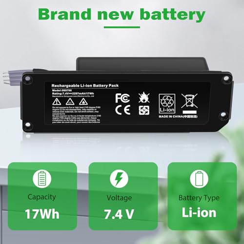 TREE.NB 3400mAh Replacement Battery for Bose Soundlink Mini 2, Bose 088789, 088796, 088772 - size: 4.45*1.61*1.5inch 088796