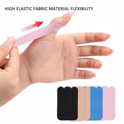 Thumb Protecting Tape Thumb Straps, Self Adhesive Big Finger Cover Stickers, Stretchy Athletic Tape, Elastic Finger Pain Relieving Patch for Sport, Joint Support Arthritis Sprains Strains (40 PCS) - color: 40 Pcs