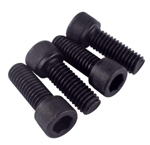 10Pcs 5/16-18 x 1" Socket Head Cap Screws Bolts, 12.9 Grade Alloy Steel Black Oxide Finish, Allen Hex Drive, UNC Coarse Full Thread - size: 5/16-18 x 1 (10PCS)
