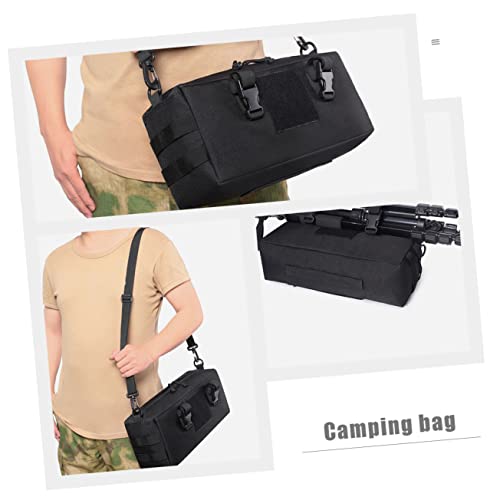 Outdoor Camping Storage Bag Wear-Resistant Multi-Function Crossbody Pouch for Hiking Climbing and Travel Capacity Equipment Organizer for Outdoor Enthusiasts