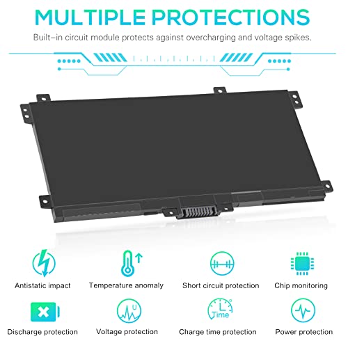 Fancy Buying LK03XL Battery for HP Envy X360 Convertible 15m-bq1xx 15m-bp0xx 15-cr0xxx 15-bq2xx 15-cp0xxx 15t-cn 17-ae1xx 17m-ae011dx 17m-ce0013dx 17t-ce100 L08855-856 l0928-855 - size: 7.87*3.93*0.27inch