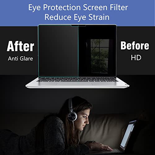 KEANBOLL 2-Pack 17.3" Blue Light Blocking & Anti-Glare Screen Protector | Universal Fit for HP, Dell, Asus, Samsung, Lenovo, Acer Chromebooks & 16:9 Laptops (Eye Comfort +Anti Glare) - size: 17.3"-16:9 Aspect Ratio