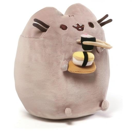 GUND Pusheen Sushi Snackable 9.5-Inch Plush Toy for Ages 8+