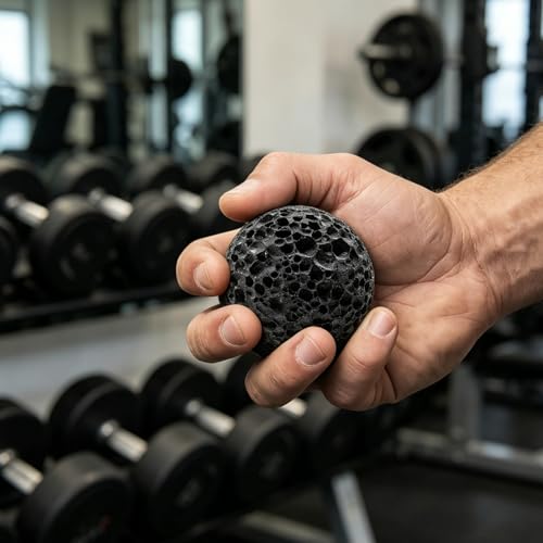 Round Stone Hand Grip Multipurpose Conditioning Tool Hand Calluses Polishing Grip Trainer Easy to Use Muscle Strength Training Massage Ball - color: 3cm
