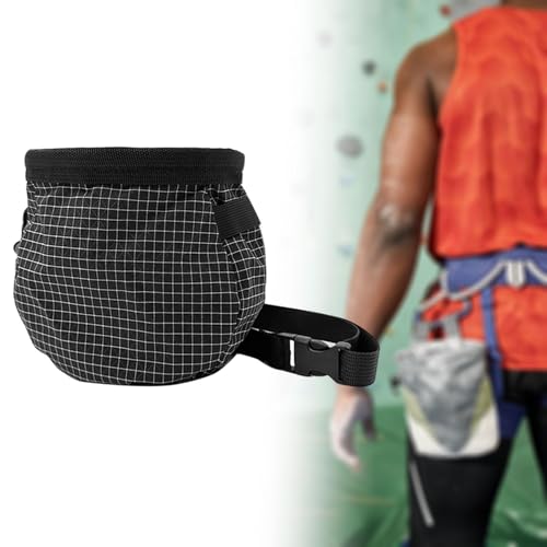 Colaxi Climbing Chalk Bag, Adjustable Belt, Storage Bag for Bowling, Climbing, Fitness Gym
