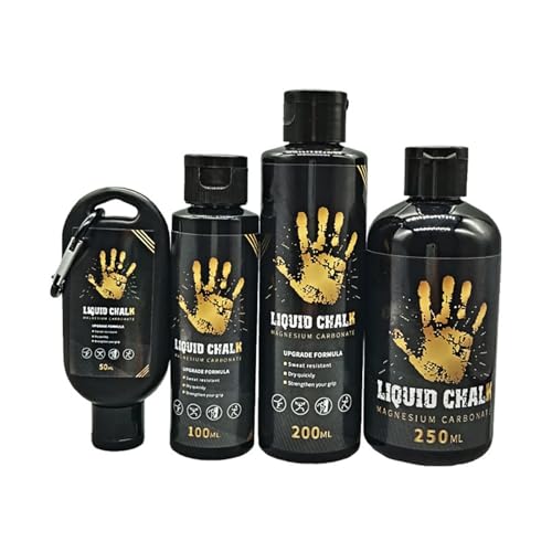 Liquid Chalks Gym Grip Enhancer Quick Drying Long Lasting Gel Body Bouldering Antislip Fluid Easy to Use Grip Enhancer - color: 250ml